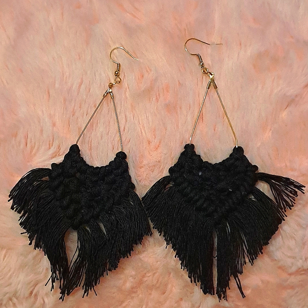 Beautiful Fabric Earrings